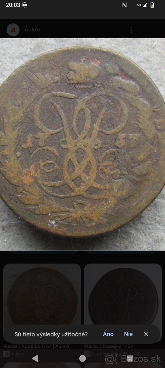 Starodávne mince - 2