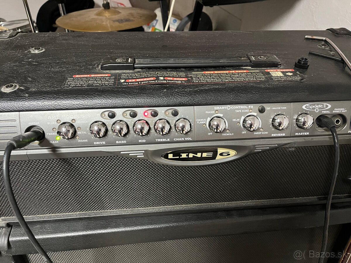 Line 6 Spider II hlava + box 4x12 - 2