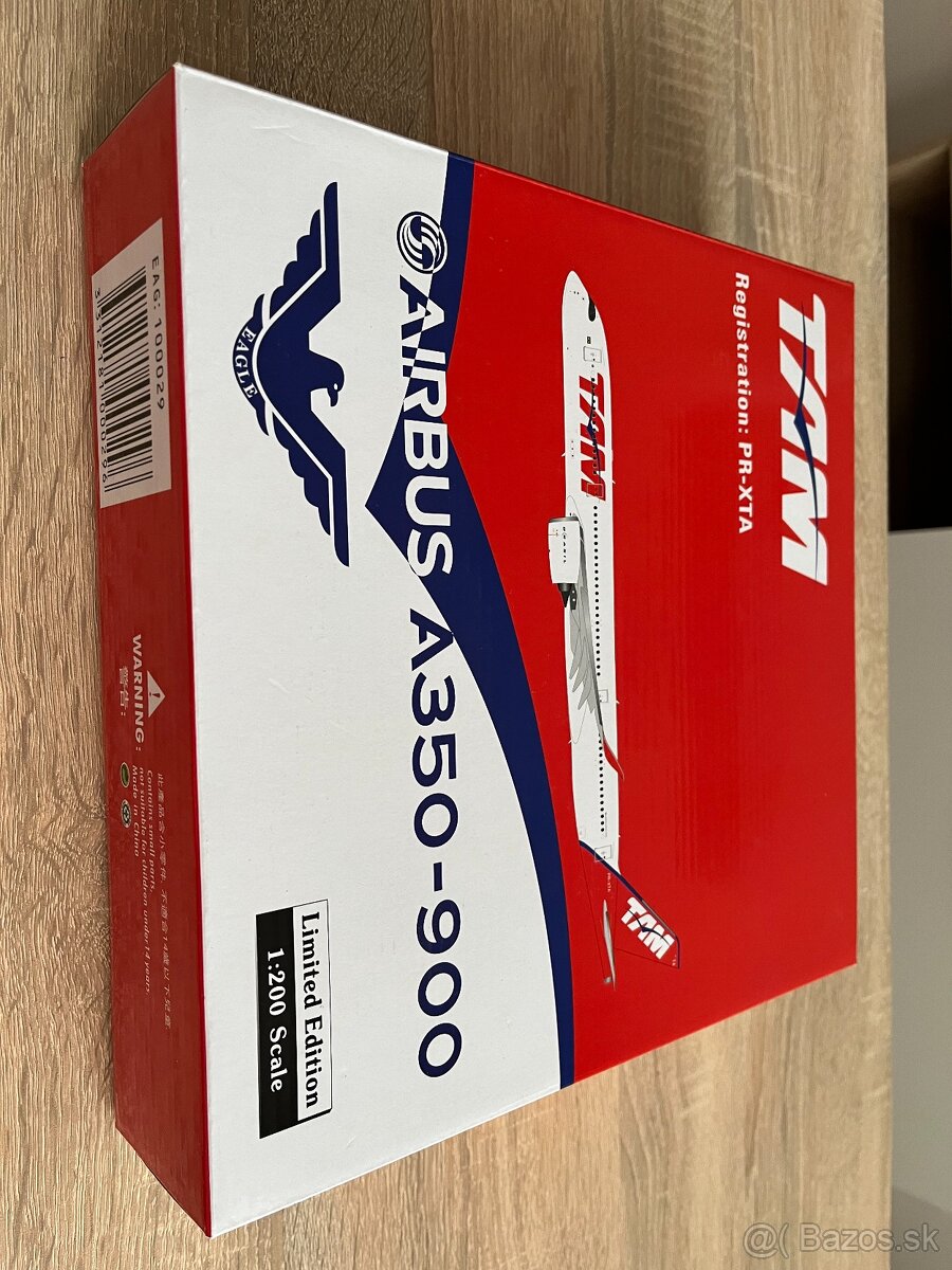 Model lietadla A350 v mierke 1/200 - 2