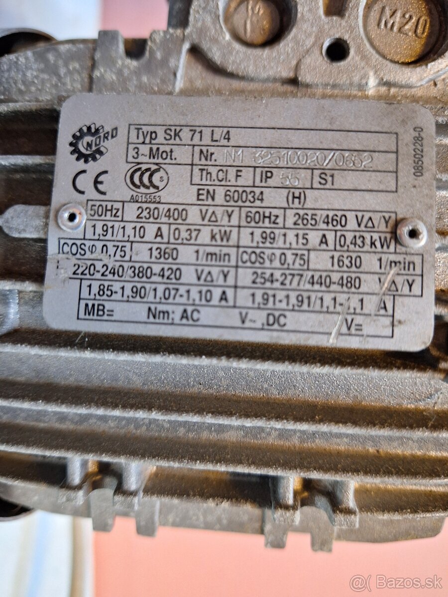 Predám viacero elektromotory s prevodovkou - 2