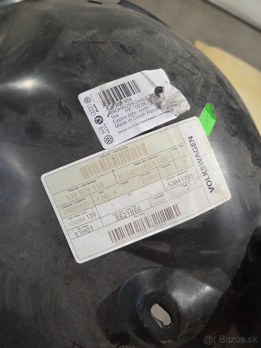 Predam novy podblatnik na fabiu 2 II - 2