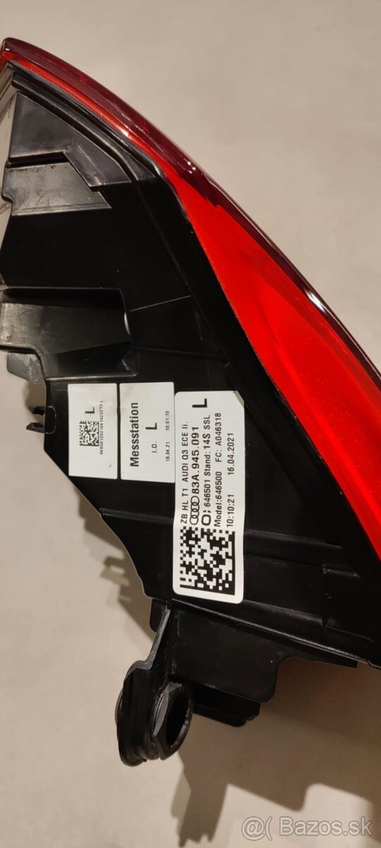 Zadné ľavé svetlo Audi Q3 - 2