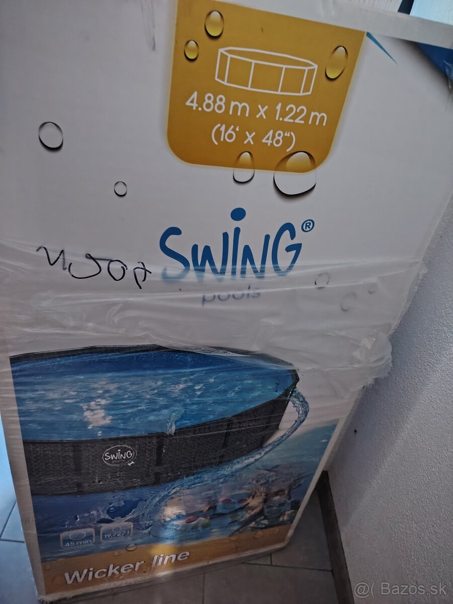 Bazén Swing-Darujem/predám príslušenstvo - 2