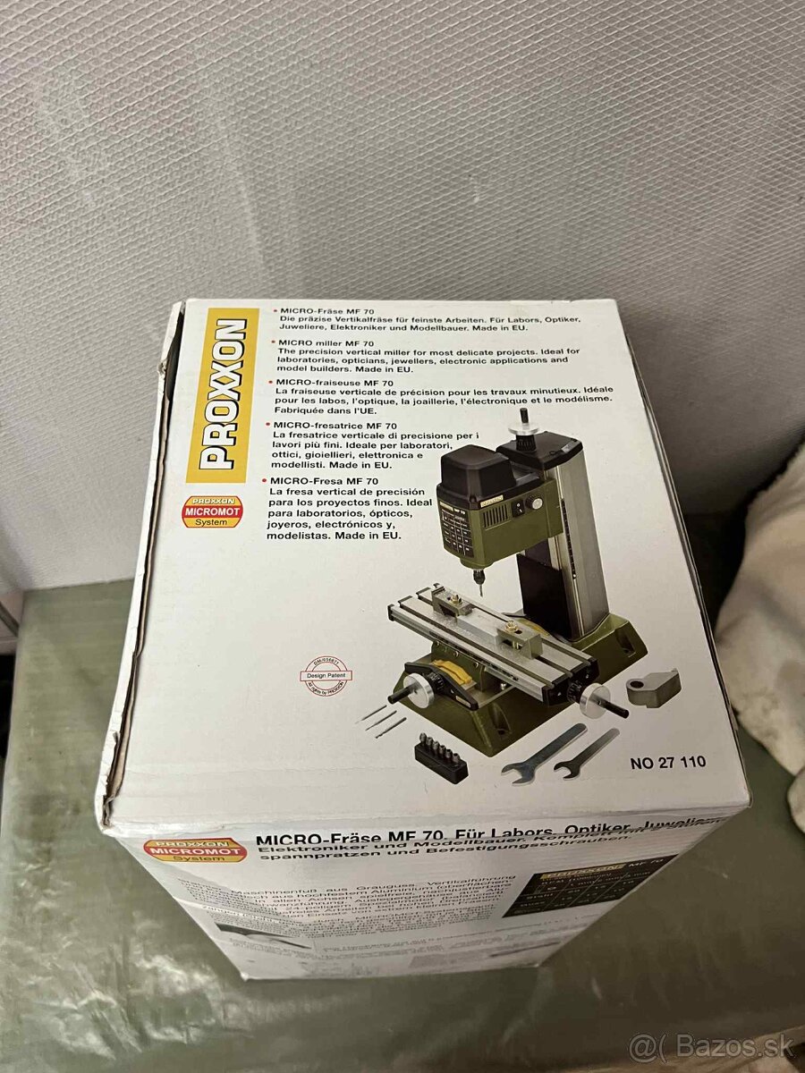 Predám mikro-frézu Proxxon MF 70 (27110) - 2