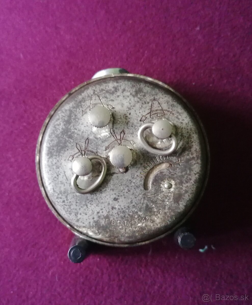 Retro budík - SLAVA - 2