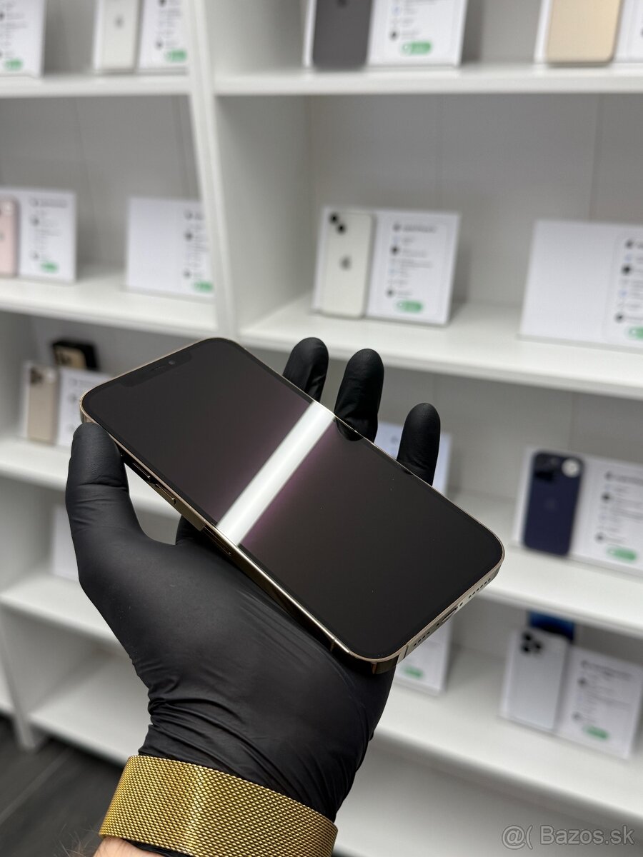 ZÁRUKA 2 ROKY / Apple iPhone 12 Pro Max 128GB Gold, 100% - 2