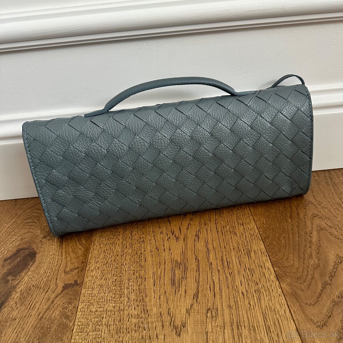 Kožená talianska kabelka do ruky - 2