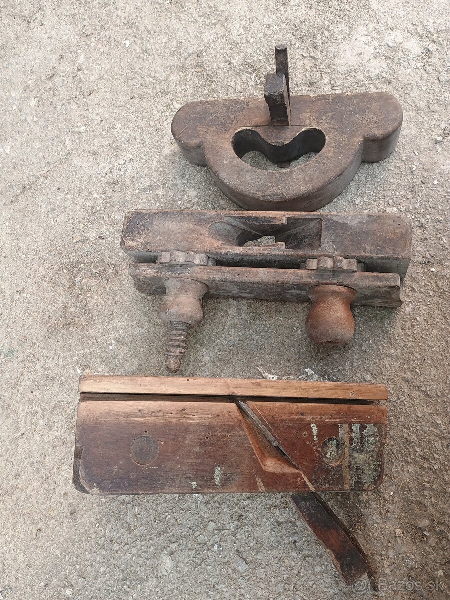 Drevené hoblíky - 3 ks - 2