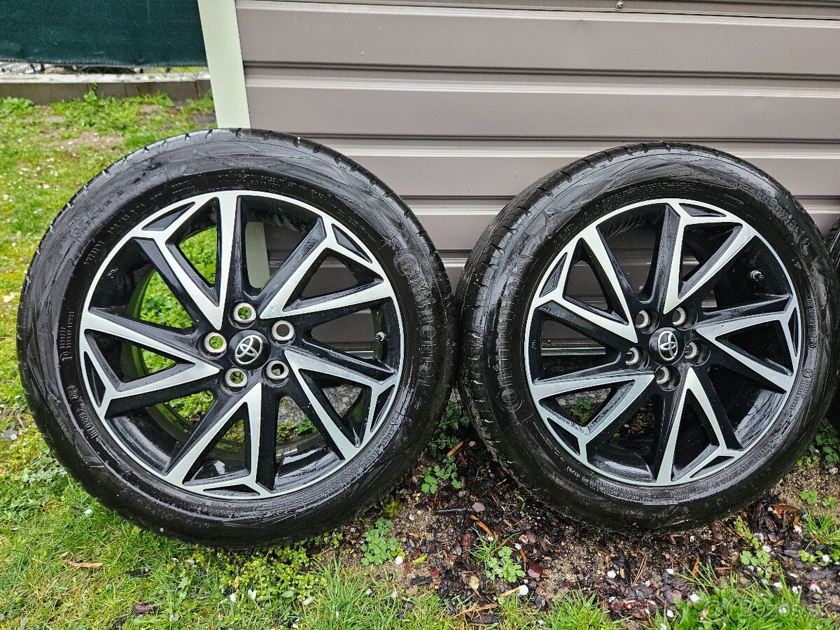 Elektróny + pneu Toyota Yaris 195/55 R16V - 2