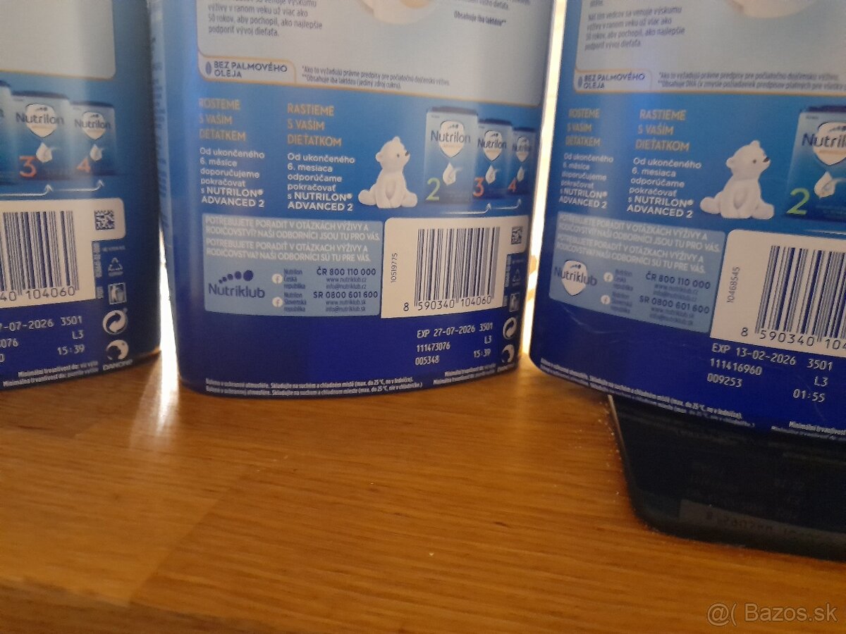 Predám nové nerozbalené Nutrilon Advanced č.1 0-6 mesiacov. - 2