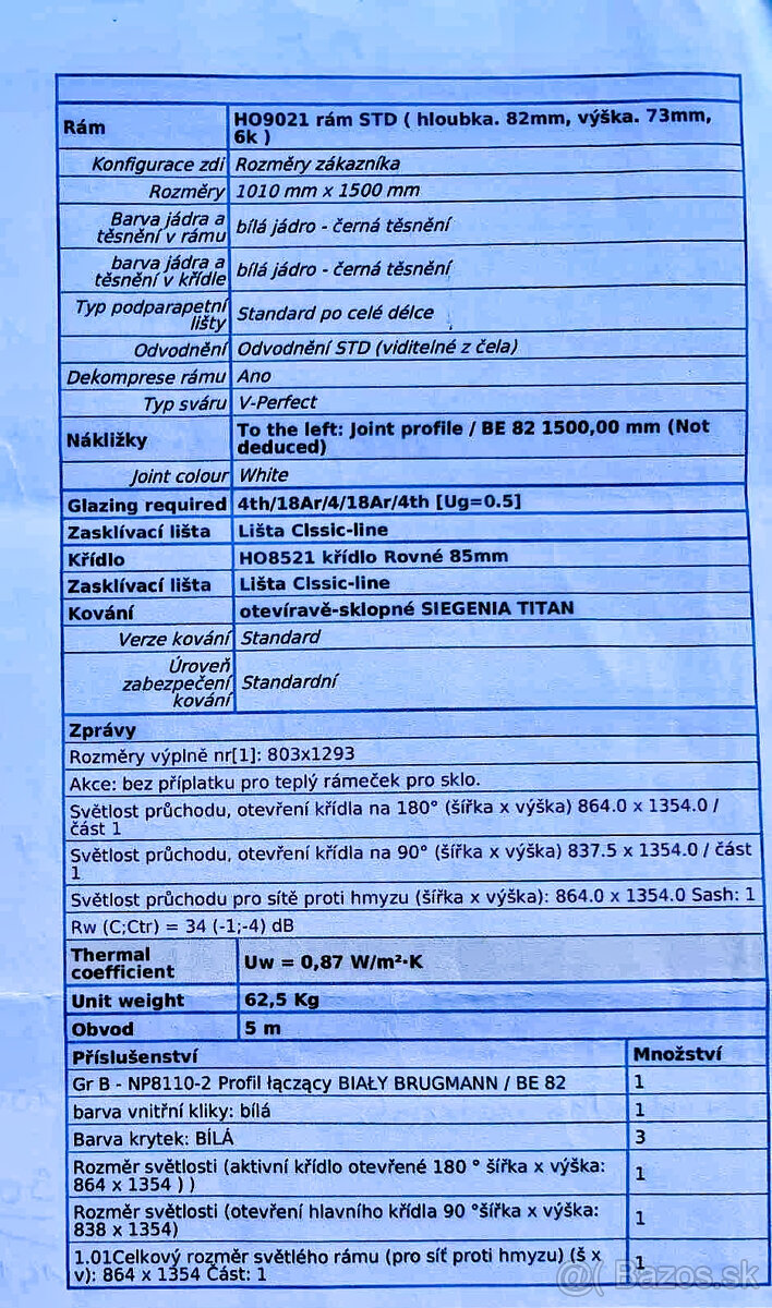 Plastové okno a balkónové dvere - 2