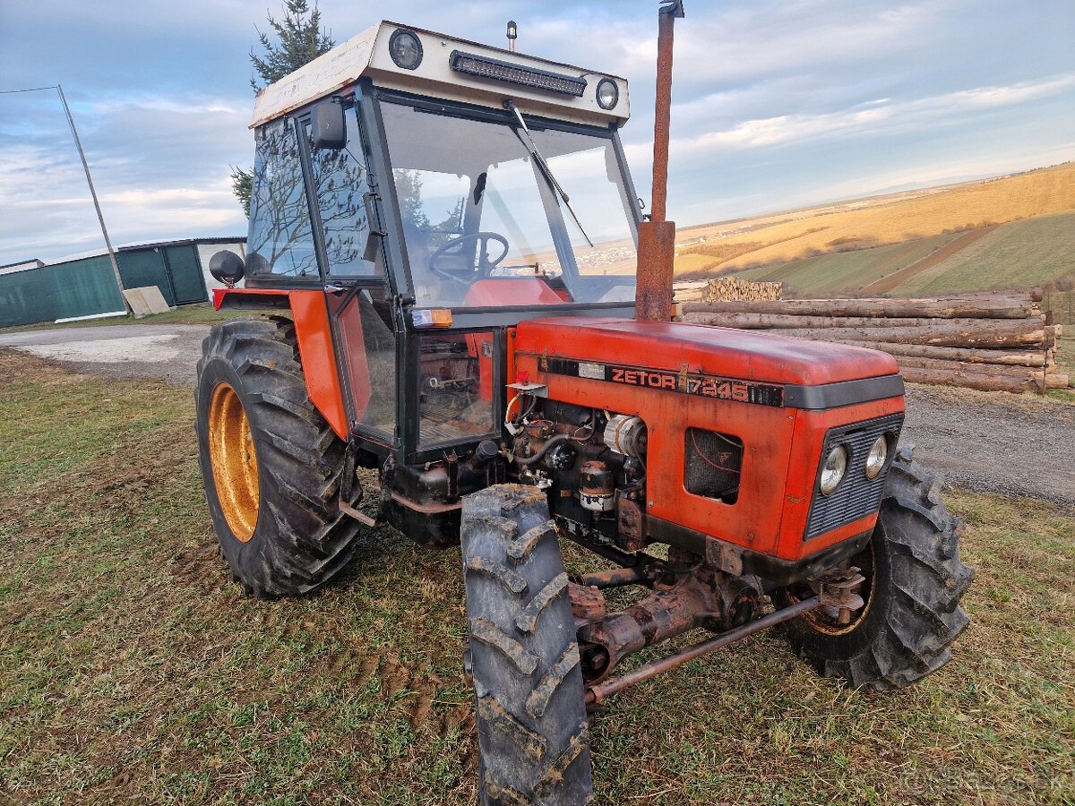 Predám Zetor 7245 s ŠPZ - 2