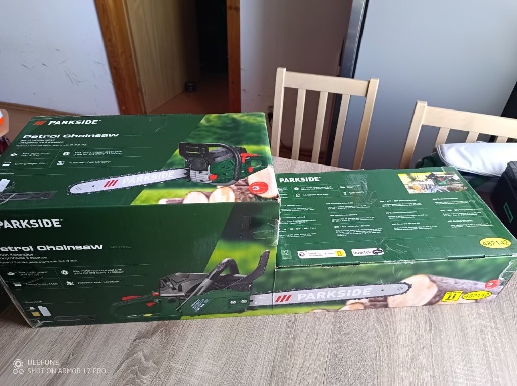 PARKSIDE® Benzínová reťazová píla PBKS 53 C3 - Nevybalená - 2