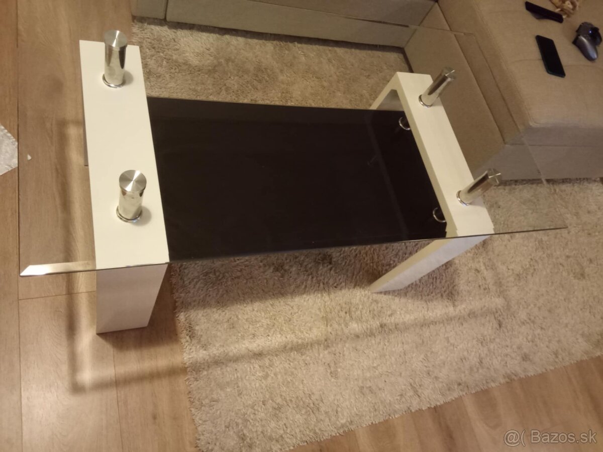 Sklenený konferenčný stôl - 2