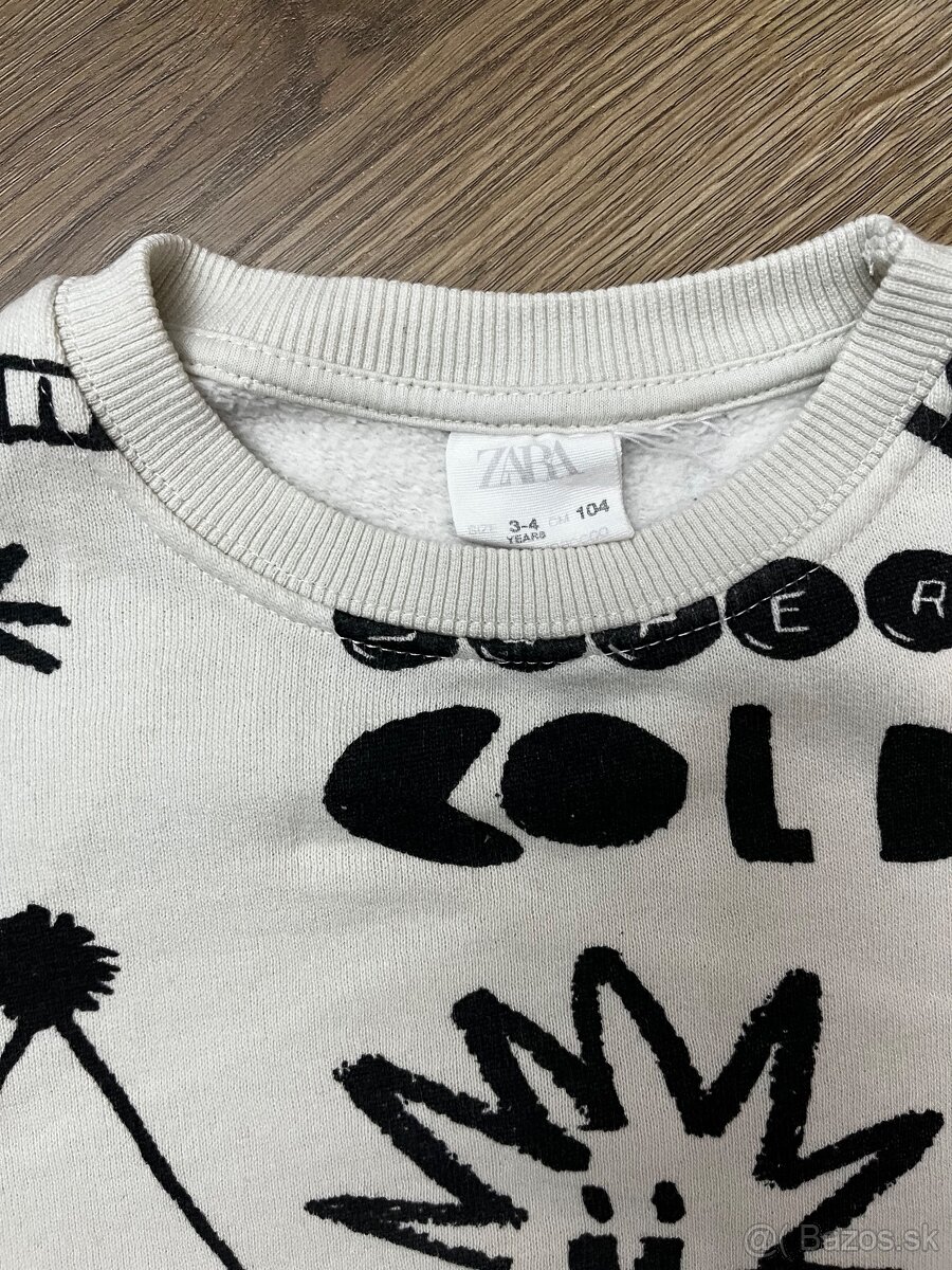 Mikina Zara veľkosť 104 - 2