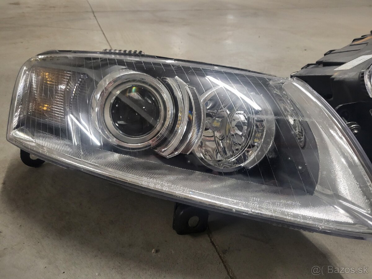 Audi A6 C6 4F (2004 - 2008) predné svetlomety - 2