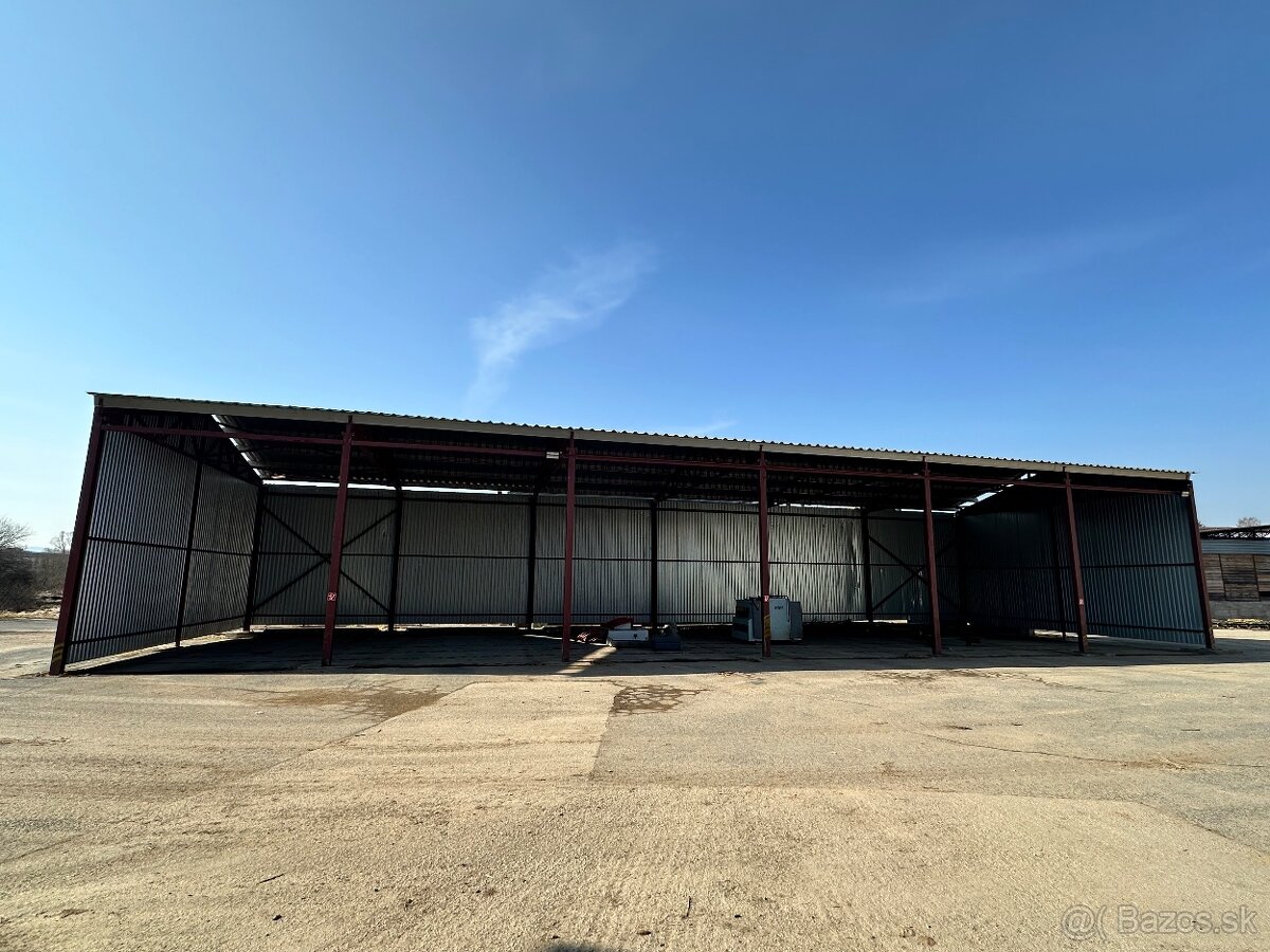 Oceľové montované haly (prístrešky) - 2