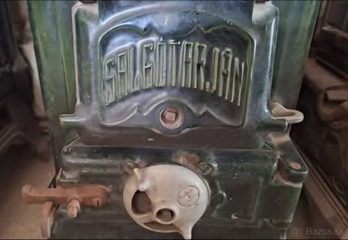 Liatinová pec smaltovaná - 2