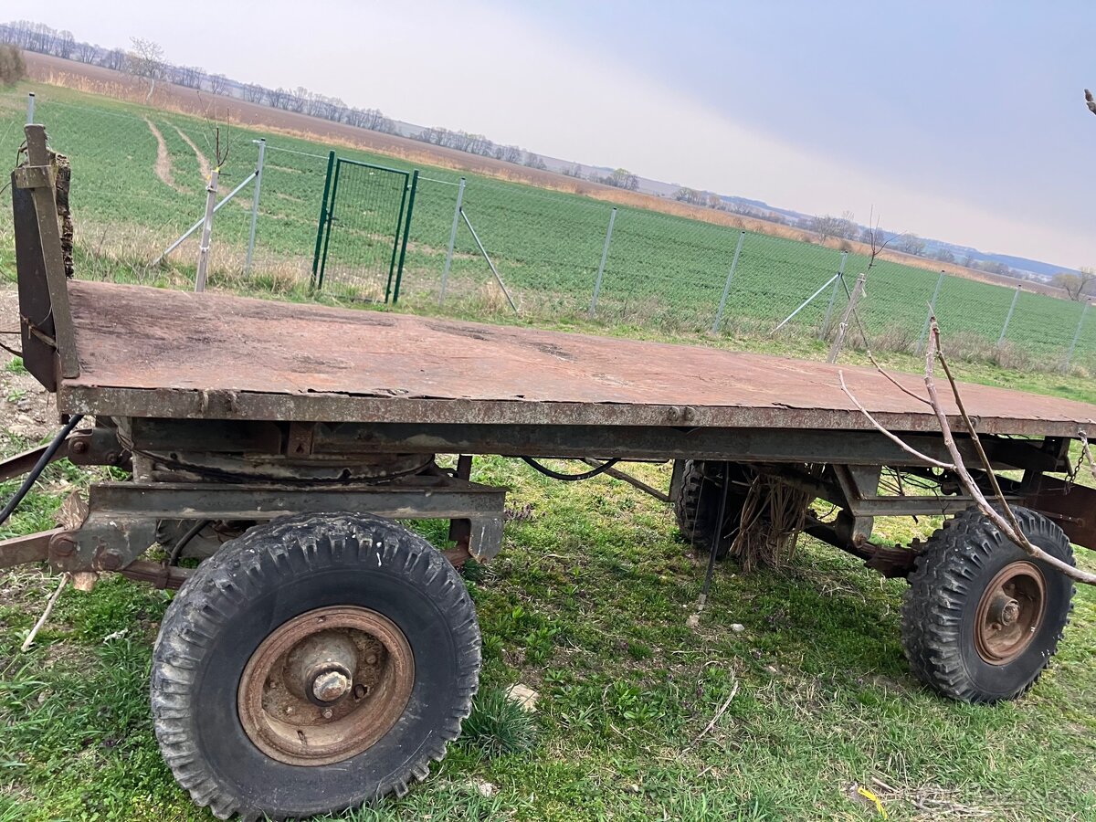 Vlečka za traktor 7 t - 2