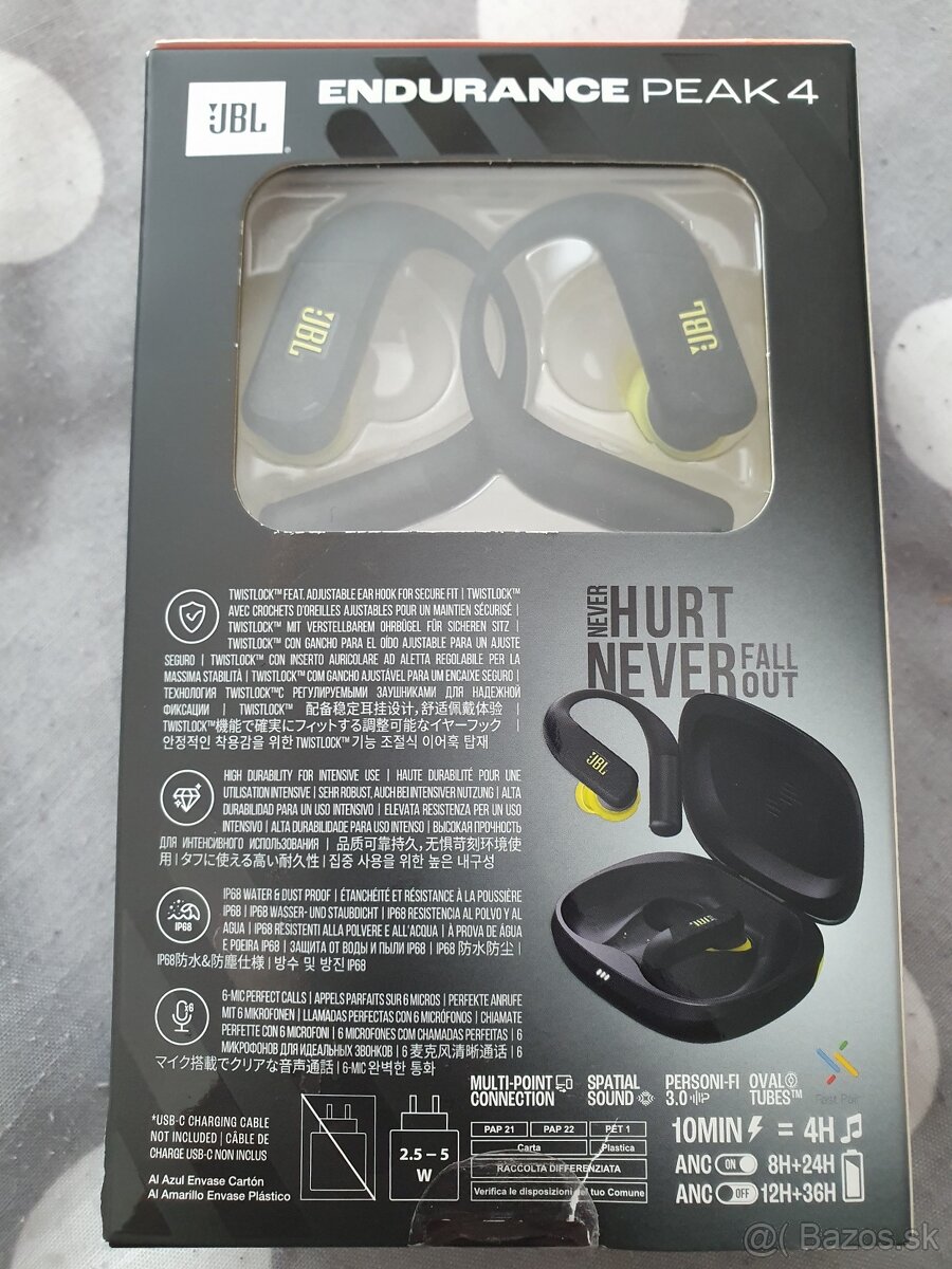 JBL Endurance Peak 4 sluchadla v zaruke - 2