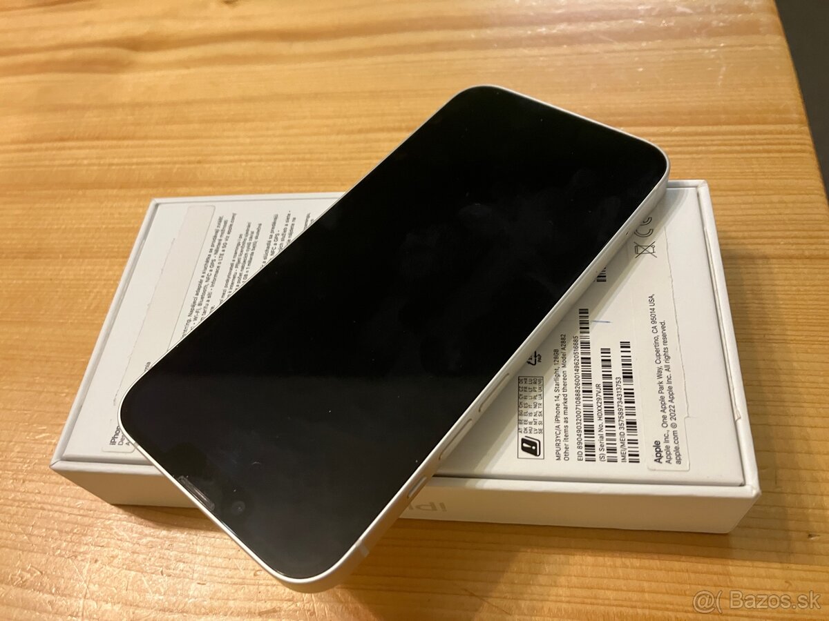 iPhone 14, 128GB, biely - 2