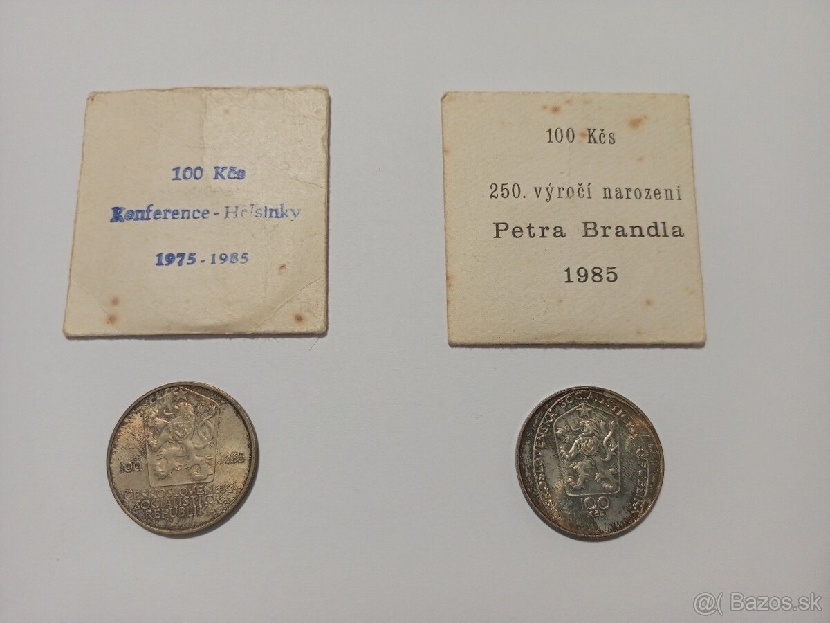 100kčs Peter Brandl a Helsinky - 2