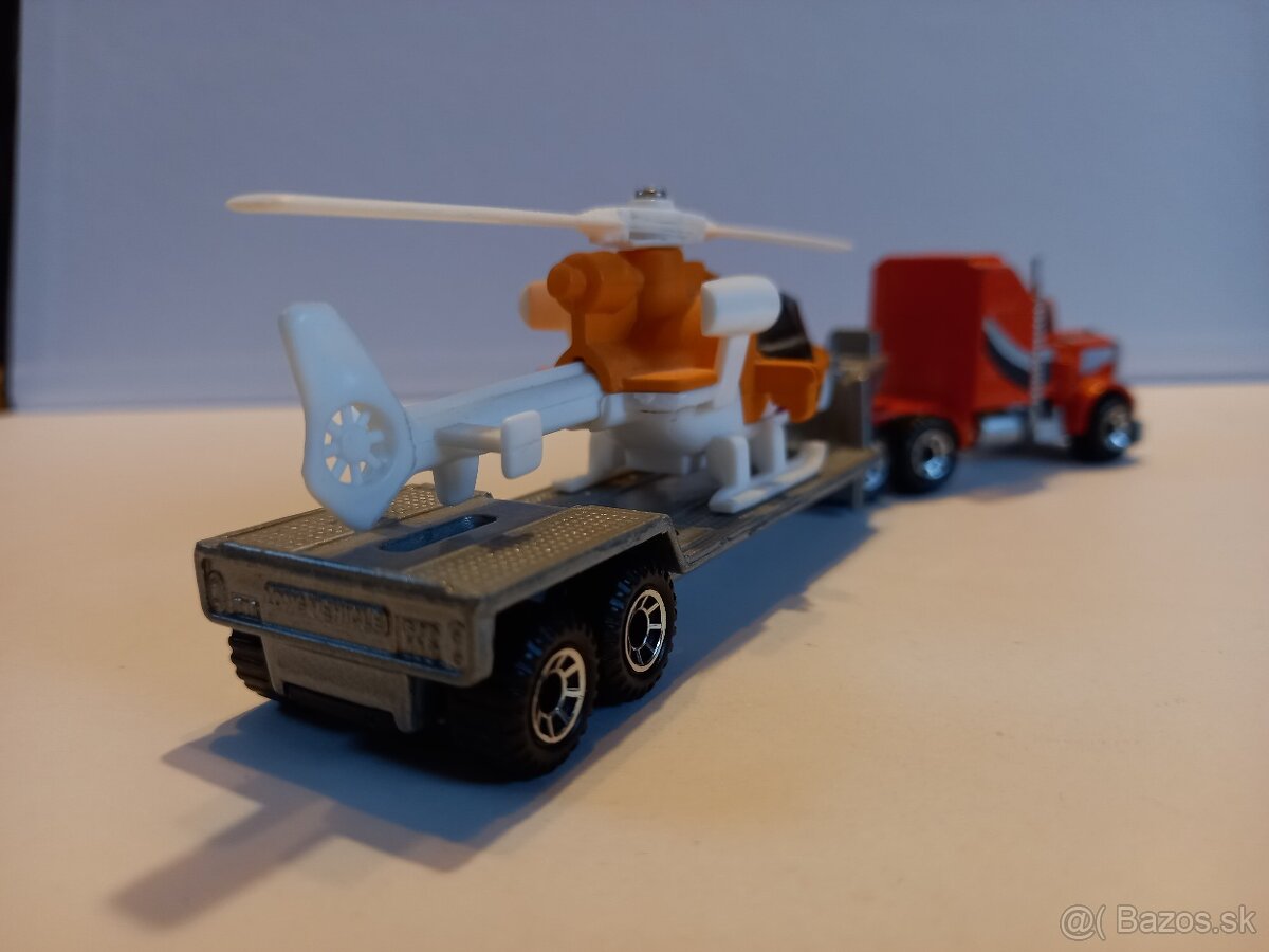 MATCHBOX CONVOY - KENWORTH AERODYNE + HELIKOPTÉRA - 2