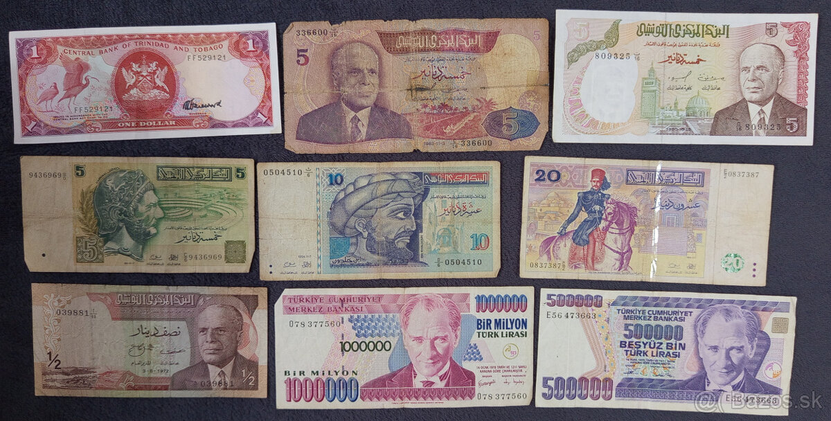 Bankovky z obehu svet 4 - 2