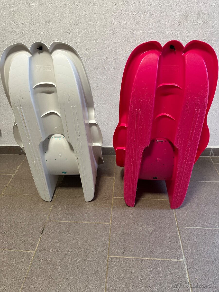 Detské boby s operadlom 2ks - 2