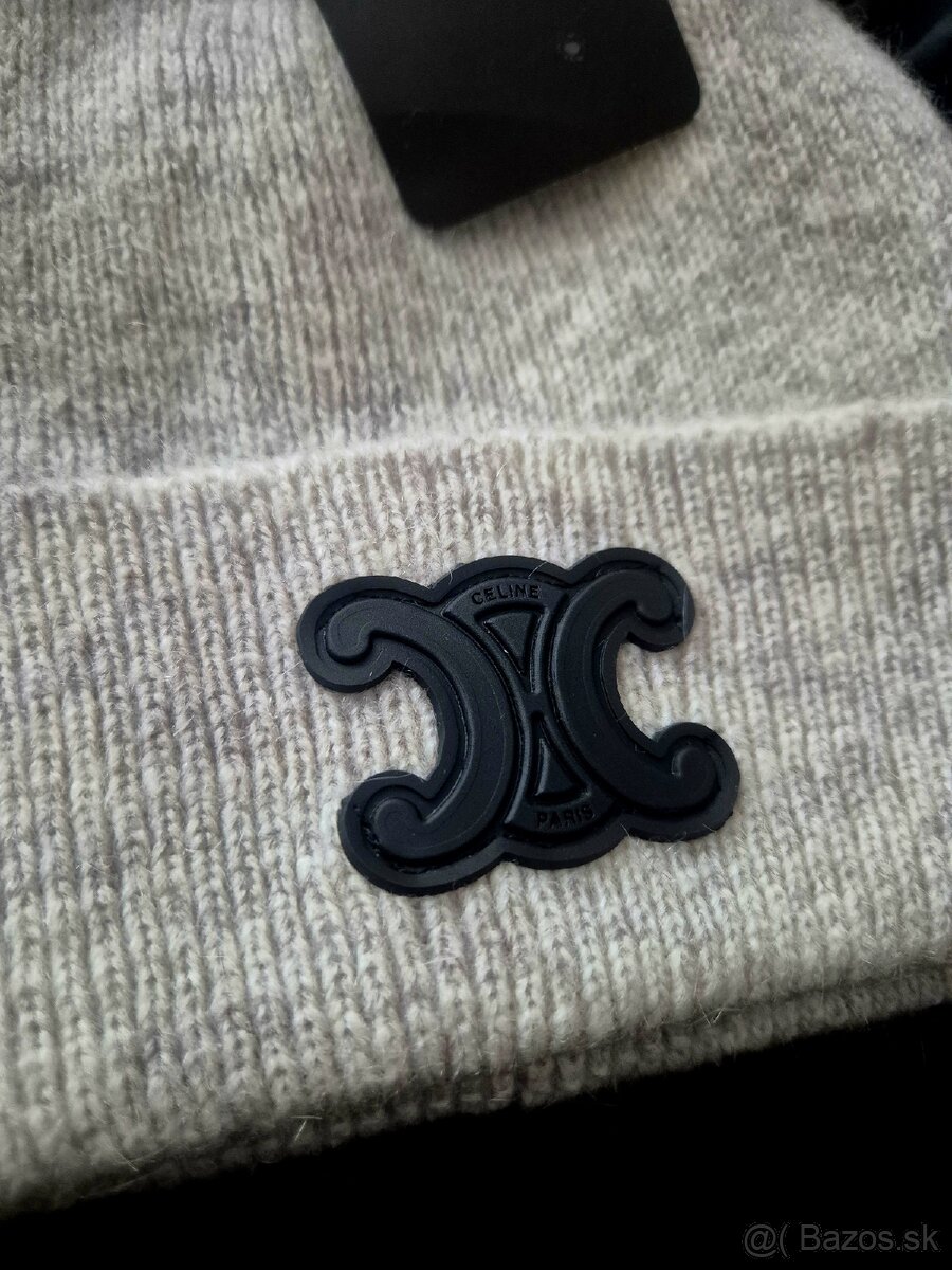 Cèline čiapka sivá - 2