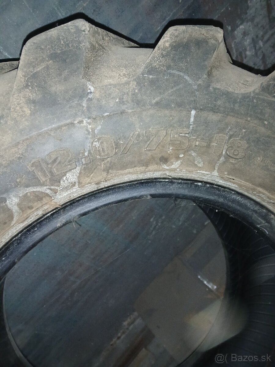 Predam pneumatiky 12.0/75-18 - 2