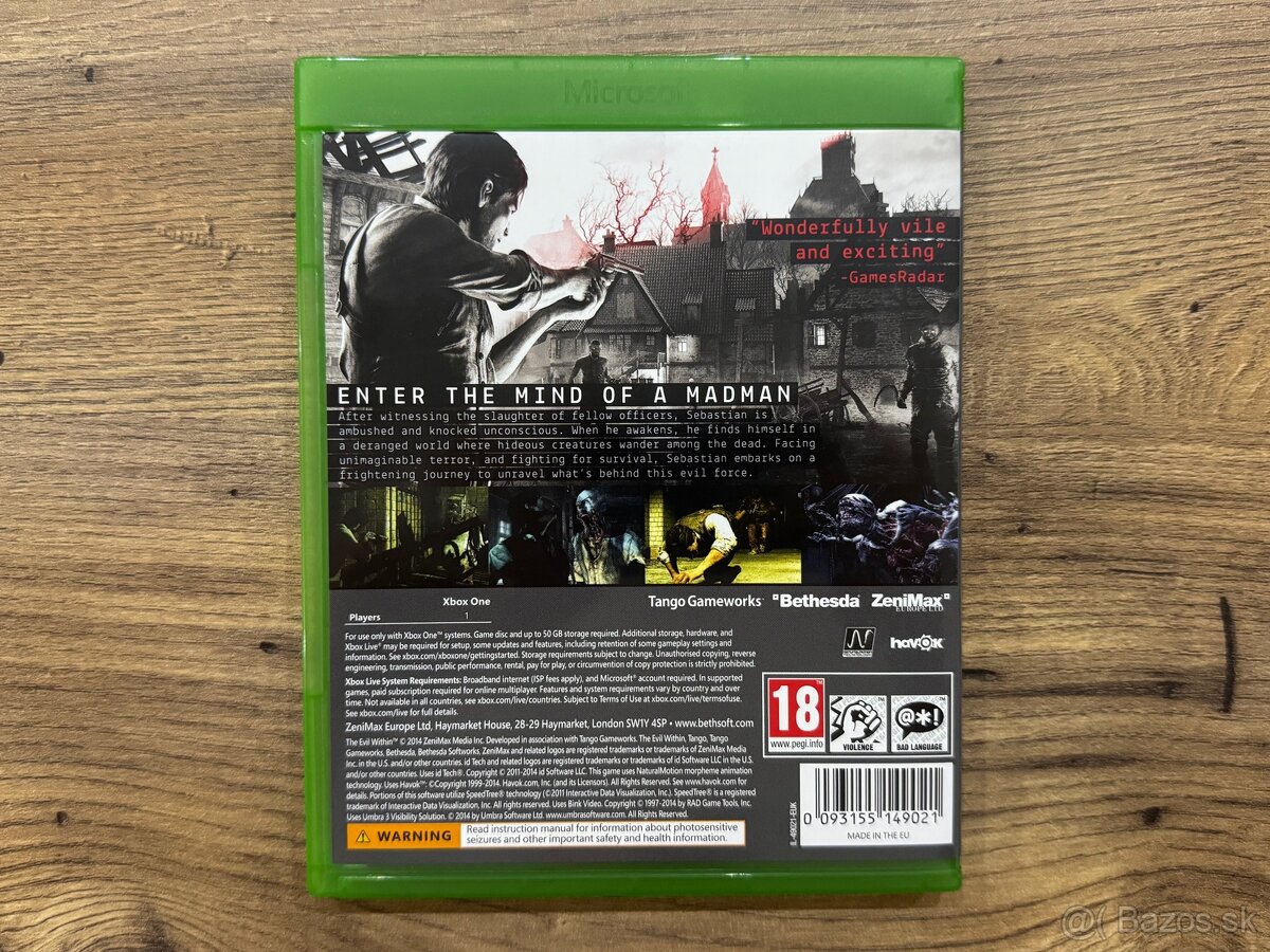 Hra Xbox One - The Evil Within - 2