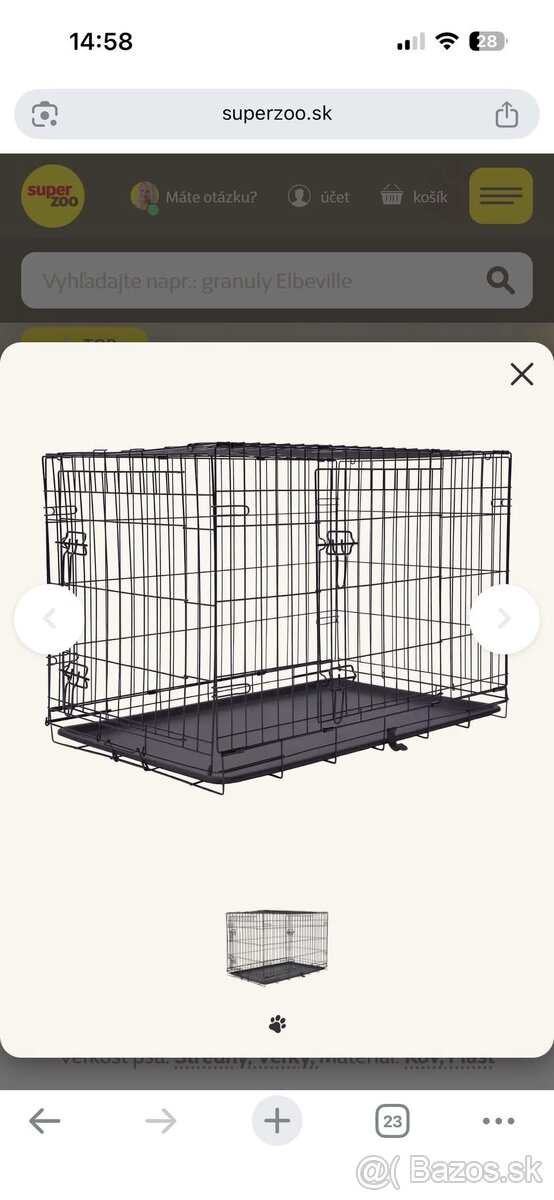 Skladacia klietka - 2