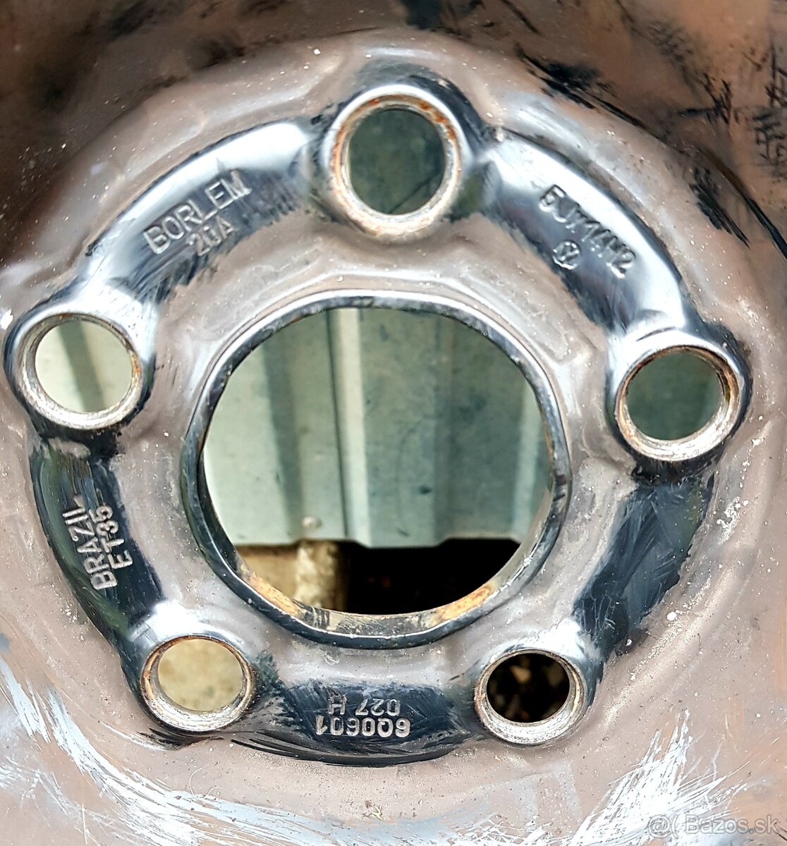 Predám plechové disky 5x100 R14 - 2