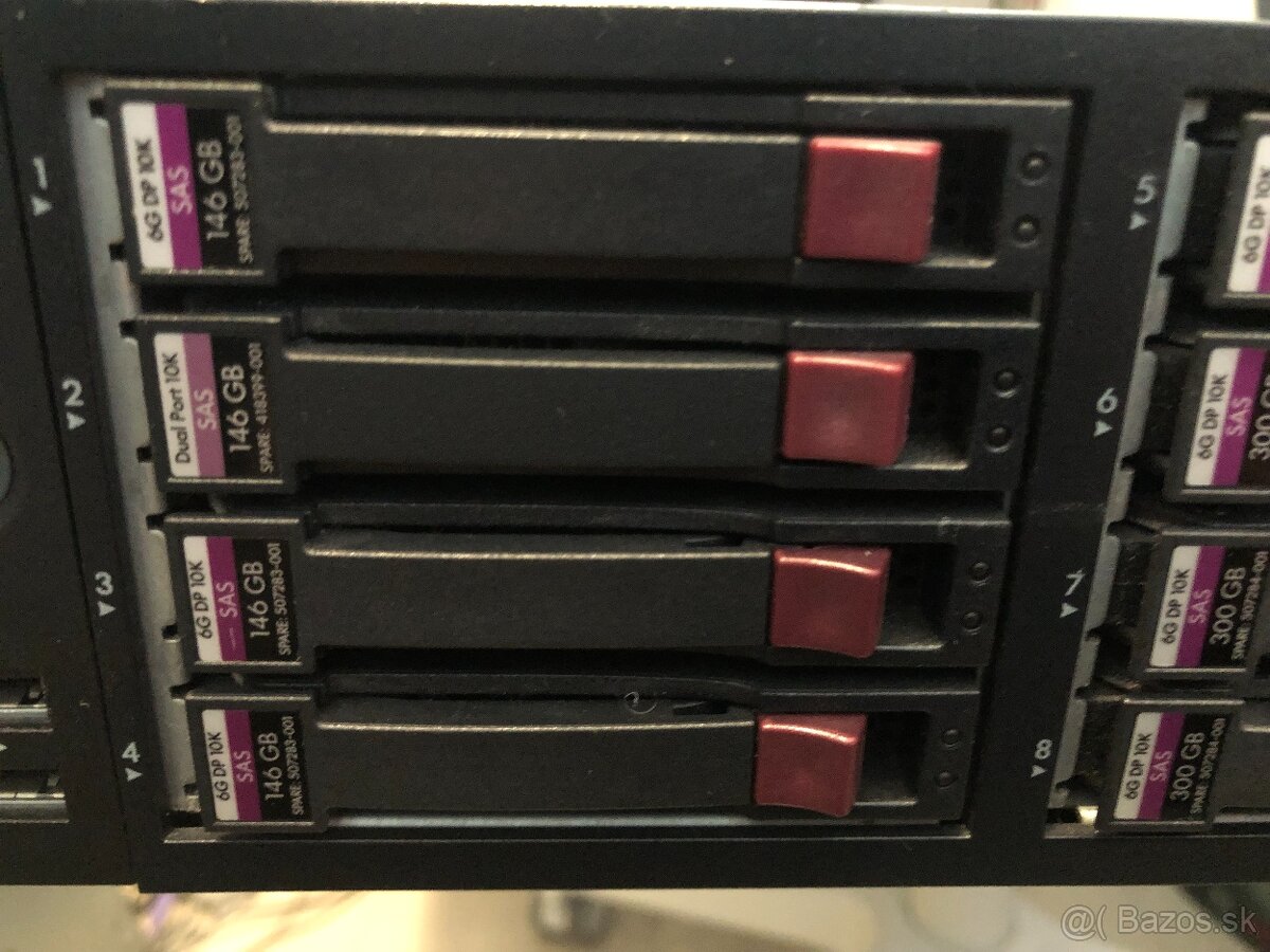 HP 2,5" HDD SAS 146GB 10k - 2