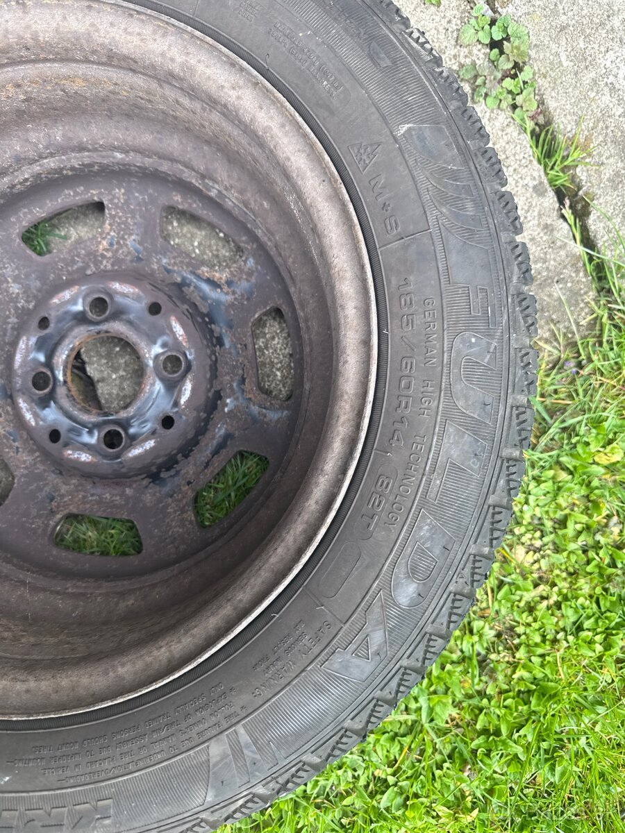 Fulda zimné pneu 185/60 R14 + disky - 2