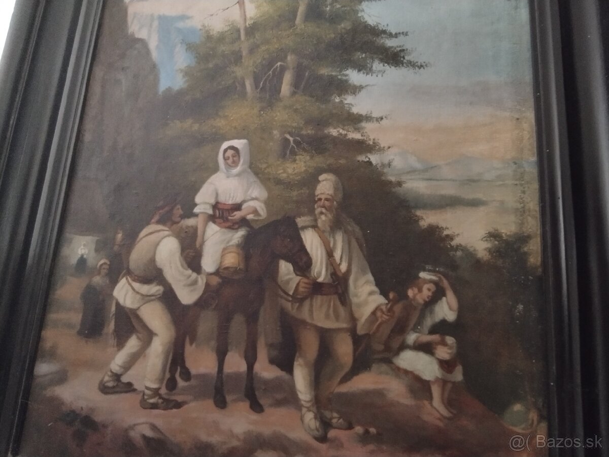 Olejomaľba na platne - 2
