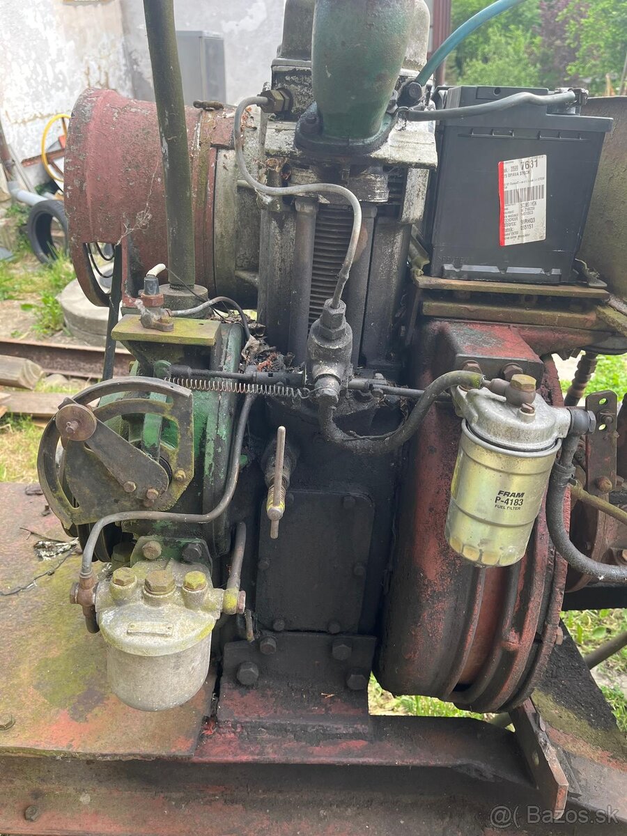 Malotraktor domácí výroby - 2