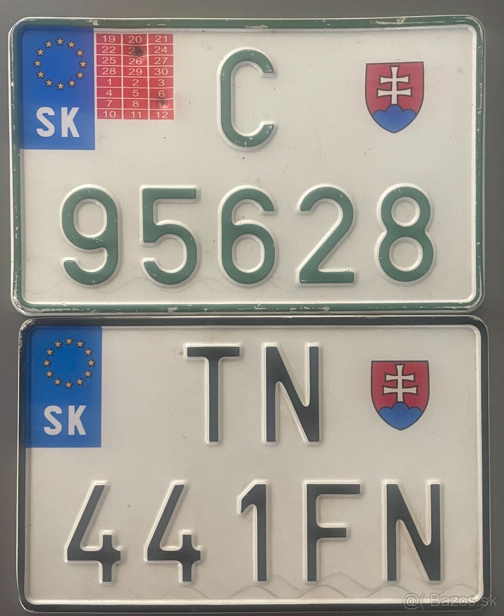 Prevozné ŠPZ Maďarské - 2