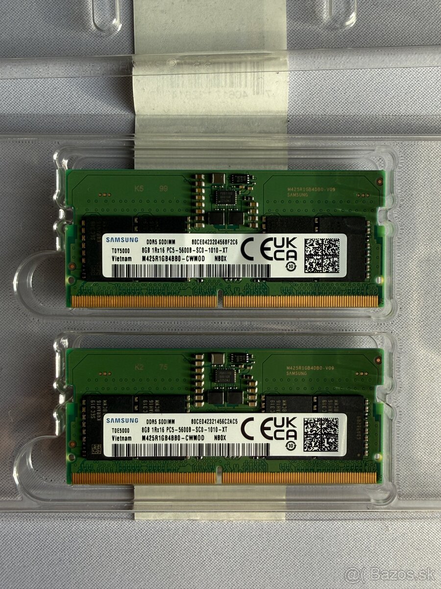 Samsung SO-DIMM 16GB KIT DDR5 5600MHz - 2