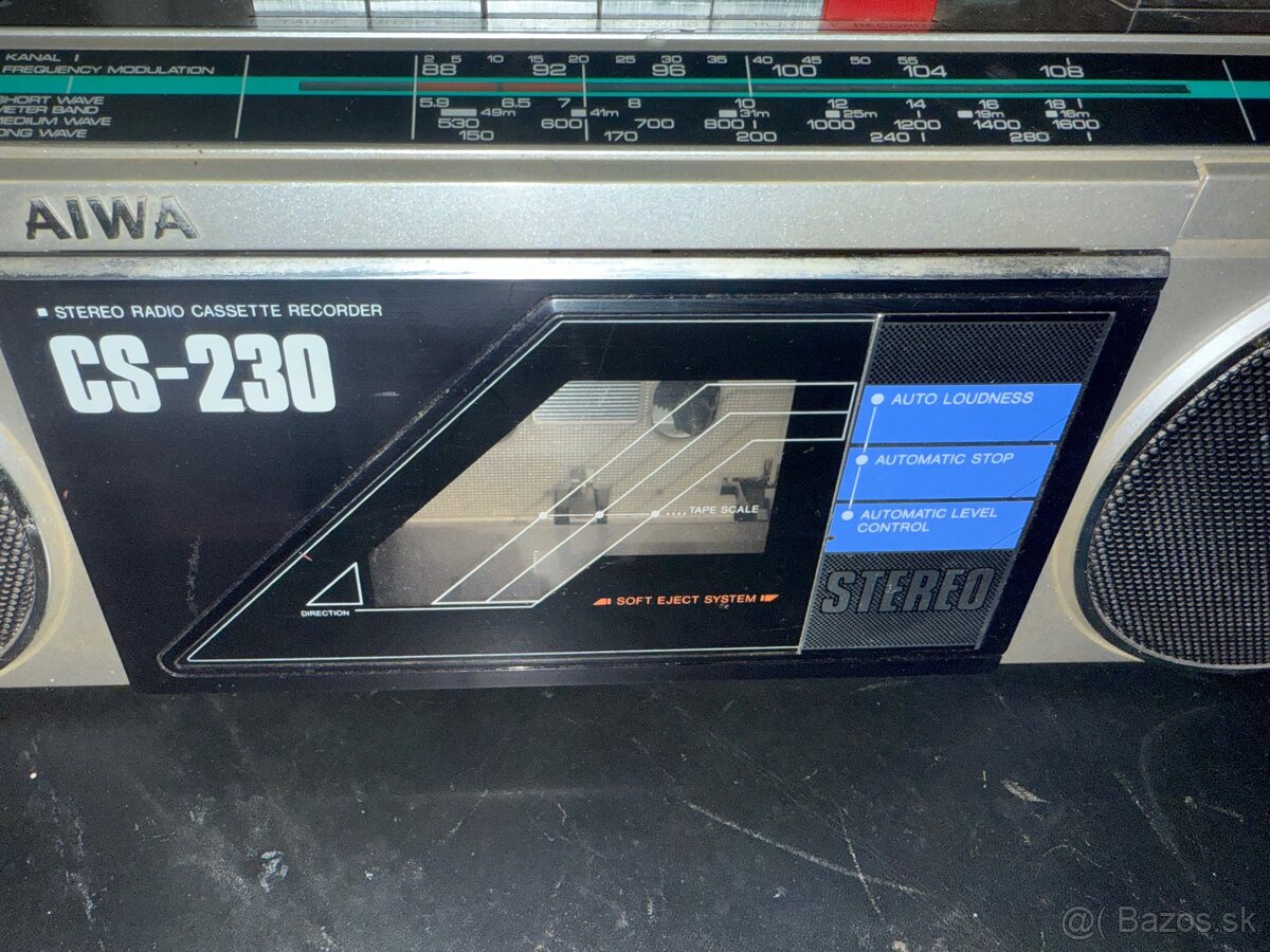 Magnetofón AIWA CS-230 - 2
