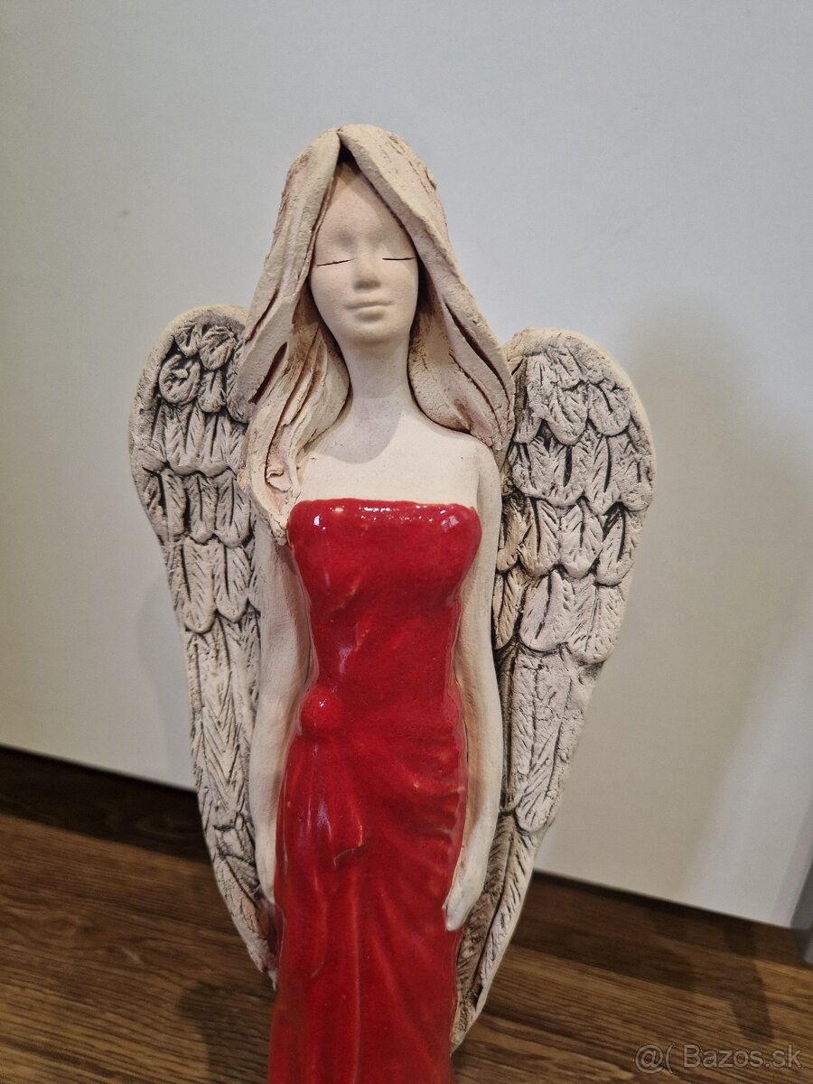 Keramicky Anjel - 2
