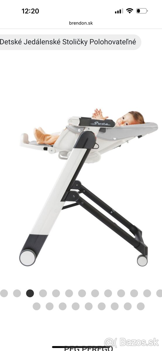 Stocilcka na krmenie Peg perego siesta follow me - 2