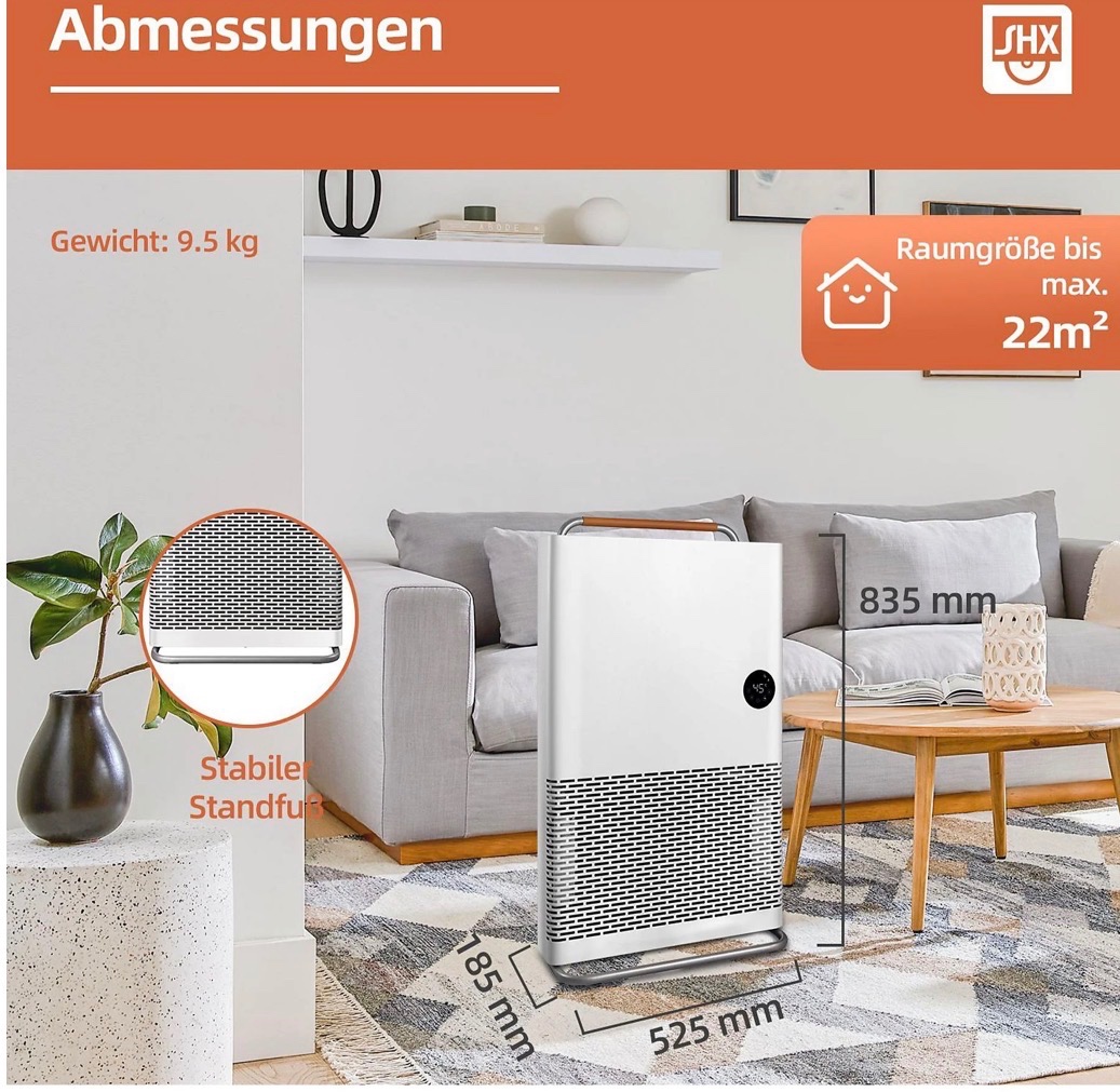 NOVÝ SHX Dizajnový WIFI konvektor ohrievač TOP - 2