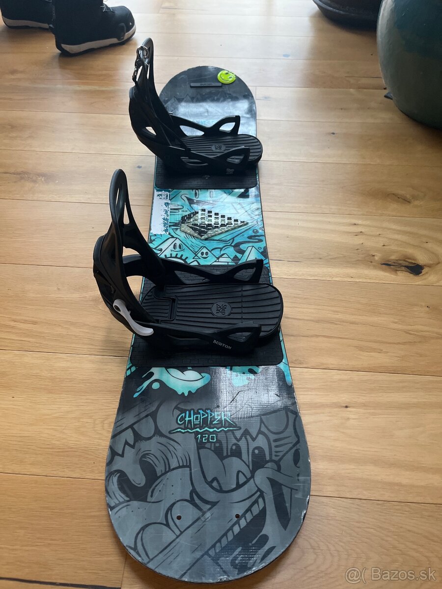 Predám detský komplet BURTON 120cm Step On - 2