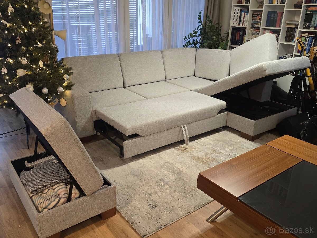 Rohova sedacia suprava s taburetkou zn Milenium - 2