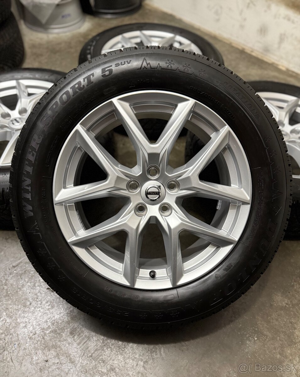 Zimná sada 5x108 R18 , 235/60/18 Volvo XC 60 Dunlop - 2