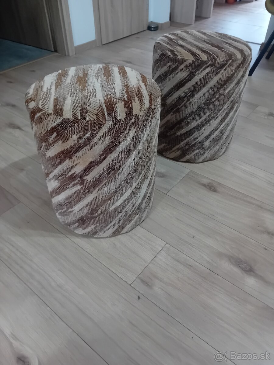 TABURETKY 2ks - spolu 25eur - 2