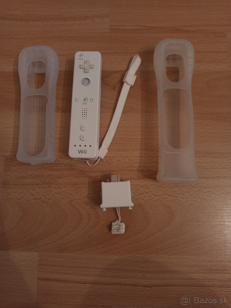 Nintendo Wii - ORIGINÁL ovládač NINTENDO + Motion Plus Adapt - 2