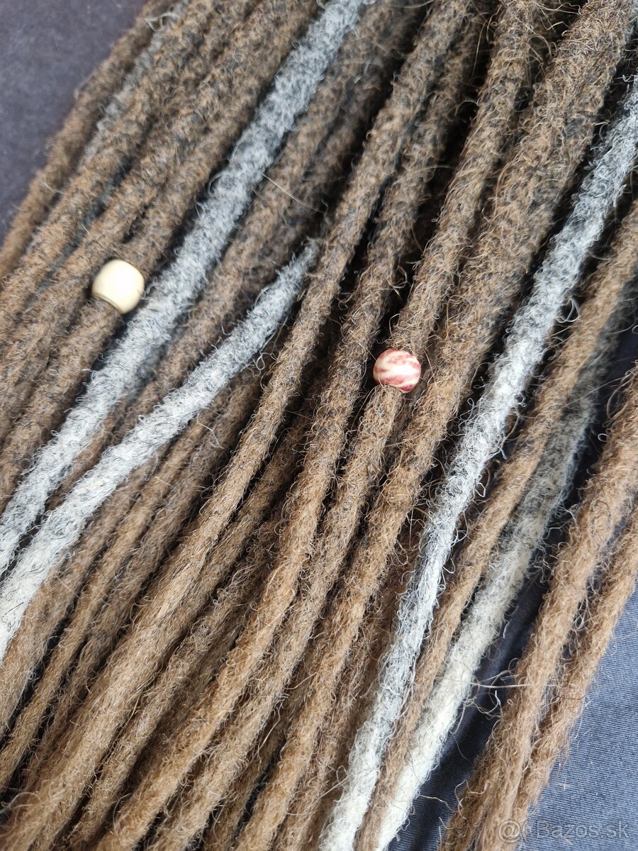 Dredy, kanekalon - 2